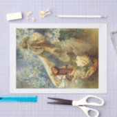 Papier Mousseline Beau art vintage pour le découpage (Artisanat)