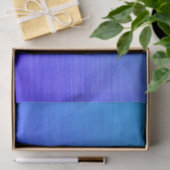 Papier Mousseline Beau Bleu Blended (Cadeau)