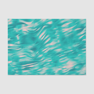 Papier Mousseline Beau bleu et rose