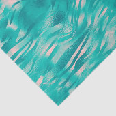 Papier Mousseline Beau bleu et rose (Détail)