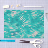 Papier Mousseline Beau bleu et rose (Artisanat)