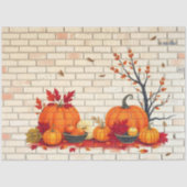 Papier Mousseline Beau Bon thanksgiving moderne automne (Recto)