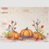 Papier Mousseline Beau Bon thanksgiving populaire Automne (Recto)