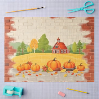 Papier Mousseline Beau Bon thanksgiving tendance automne