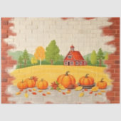 Papier Mousseline Beau Bon thanksgiving tendance automne (Recto)