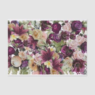 Papier Mousseline Beau Bouquet I