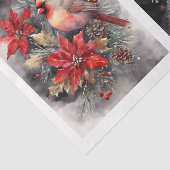 Papier Mousseline Beau cardinal 1 Découpage (Détail)