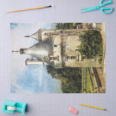 Papier Mousseline Beau Château (Artisanat)