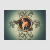 Papier Mousseline Beau cheval (Recto)