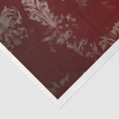 Papier Mousseline Beau Damas de Noël complexe (Détail)