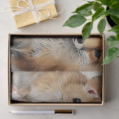 Papier Mousseline Beau Hiver Mice & Renard Découpage Papier Tissu (Cadeau)