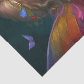 Papier Mousseline Beau Imaginaire Rainbow Fairy Decoupage (Détail)