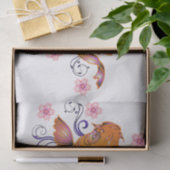 Papier Mousseline Beau Koi (Cadeau)