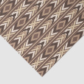 Papier Mousseline Beau motif Aztèque (Détail)