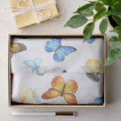 Papier Mousseline Beau Motif papillon avec nom Découpage (Cadeau)