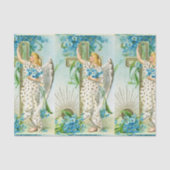 Papier Mousseline Beau oubliez-moi pas ange (Recto)