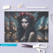 Papier Mousseline Beau papier de découpage fée de Noël rustique (Artisanat)