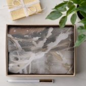 Papier Mousseline Beau papier de découpage renard hivernal (Cadeau)