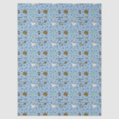 Papier Mousseline Beau papier de tissu JW "La mejor vida" (Recto)