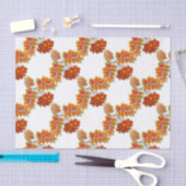 Papier Mousseline Beau papier de tissus d'automne (Artisanat)