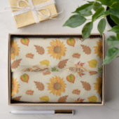 Papier Mousseline Beau papier de tissus d'automne (Cadeau)