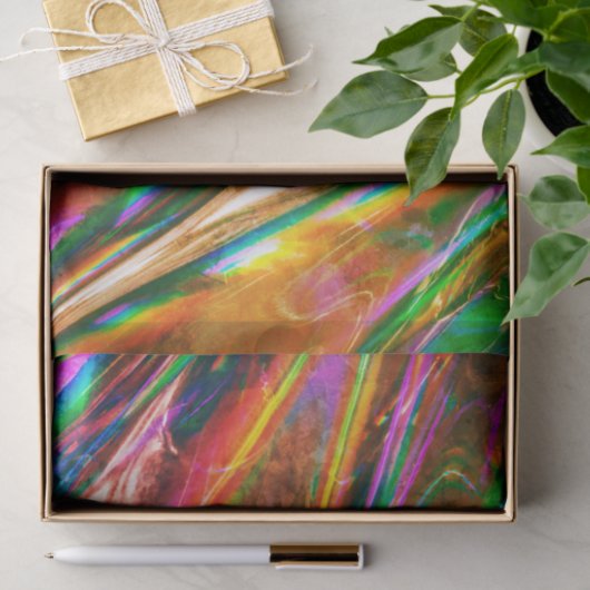 Papier Mousseline Beau papier Tissu Abstrait (Cadeau)