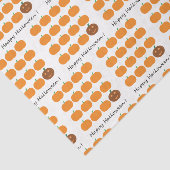 Papier Mousseline Beau Patch Citrouille Halloween (Détail)