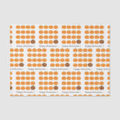 Papier Mousseline Beau Patch Citrouille Halloween (Recto)