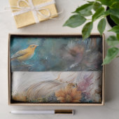 Papier Mousseline Beau Portrait Femme Découpage Meubles (Cadeau)