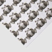 Papier Mousseline Beaucoup de Pandas Lazy (Détail)