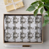 Papier Mousseline Beaucoup de Pandas Lazy (Cadeau)