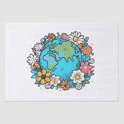 Papier Mousseline Beauté de la Terre (Recto)