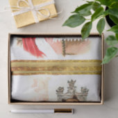 Papier Mousseline Beauté En Rose Et La Bête (Cadeau)