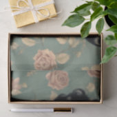 Papier Mousseline Beauté encastrée florale : une page de découpage (Cadeau)