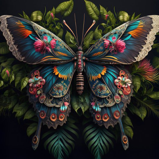 Papier Mousseline Beauté nocturne