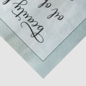 Papier Mousseline Beauté pour les cendres papier Tissu renard vertic (Détail)