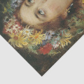 Papier Mousseline Beauté russe dans la prairie (Détail)