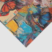 Papier Mousseline Beautés Abstraites4 (Détail)