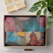 Papier Mousseline Beautés Abstraites4 (Cadeau)