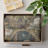 Papier Mousseline Beautiful Barn Owl Framed by the Forest (Cadeau)