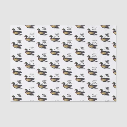 Papier Mousseline Beautiful Duck (Recto)