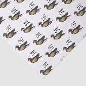 Papier Mousseline Beautiful Duck (Détail)