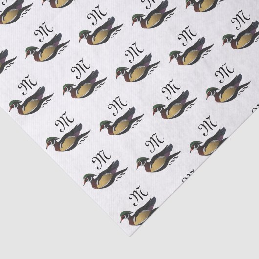 Papier Mousseline Beautiful Duck (Détail)