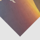 Papier Mousseline Beautiful Peacock accueille la journée (Détail)