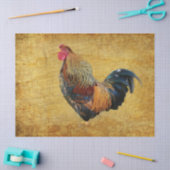 Papier Mousseline Beautiful rooster (Artisanat)