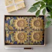 Papier Mousseline Beautiful Sunflowers Modern Collection (Cadeau)