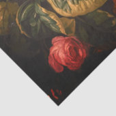 Papier Mousseline Beaux-arts floraux (Détail)