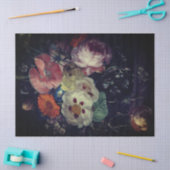 Papier Mousseline Beaux-arts floraux (Artisanat)