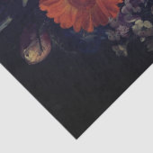 Papier Mousseline Beaux-arts floraux (Détail)