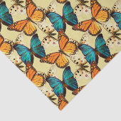 Papier Mousseline Beaux papillons (Détail)